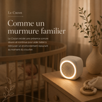 Comme un murmure familier — Le Cocon près du berceau de bébé
