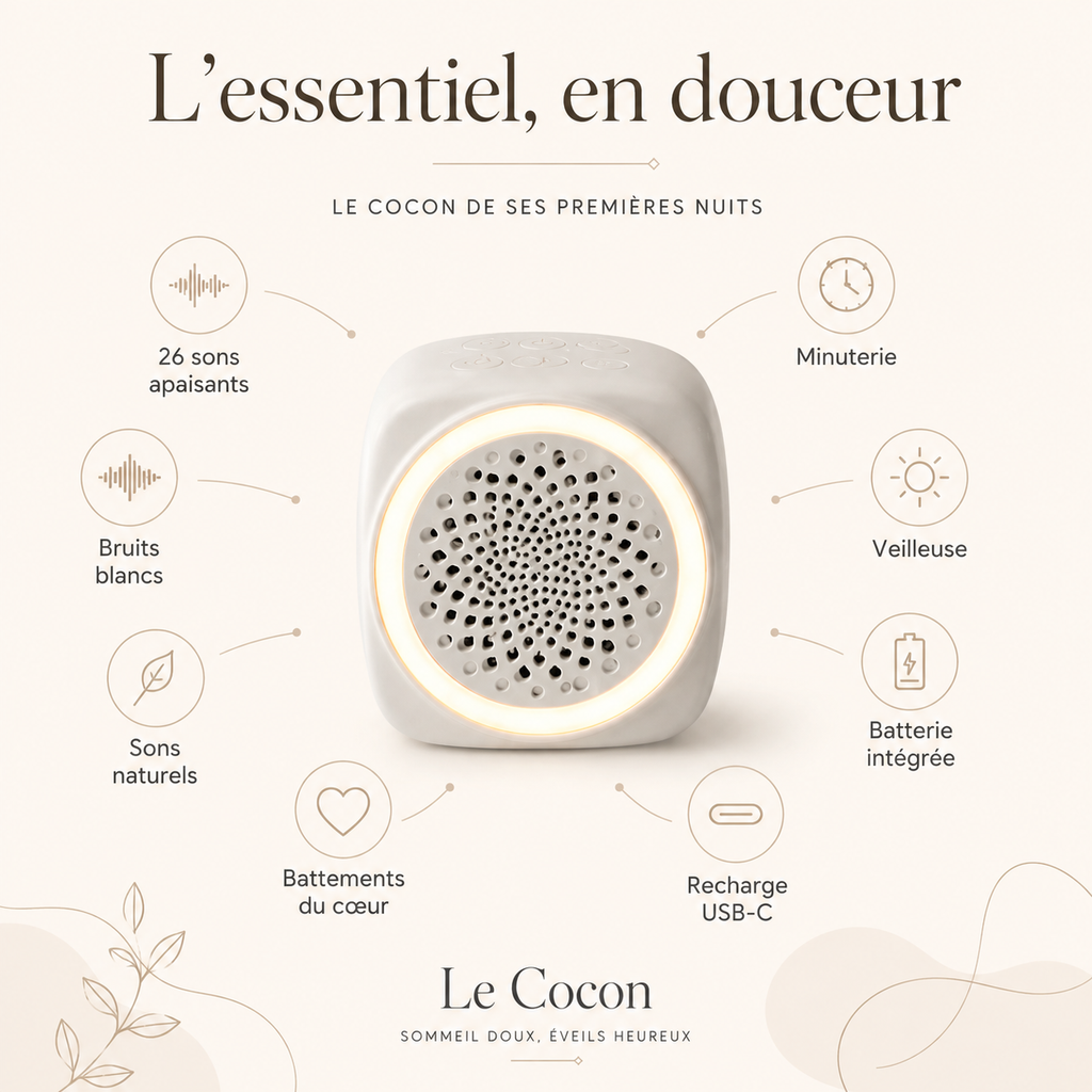 L'essentiel, en douceur — récapitulatif des fonctions Le Cocon